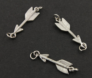 Sterling Silver Arrow head Charm  -- SS/CH7/CR54 - Beadspoint