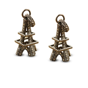 Pave Diamond Effile Tower Pendant, (DCH-98) - Beadspoint